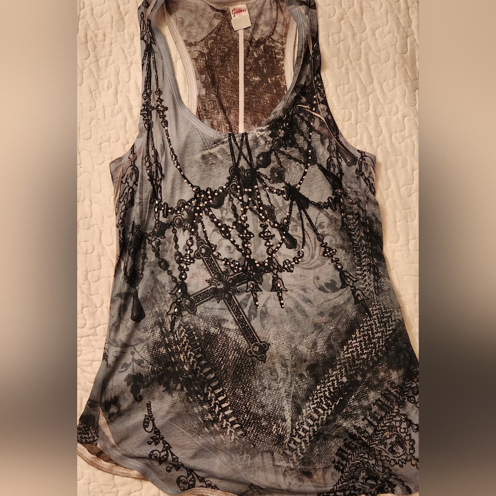 Guess tank bling